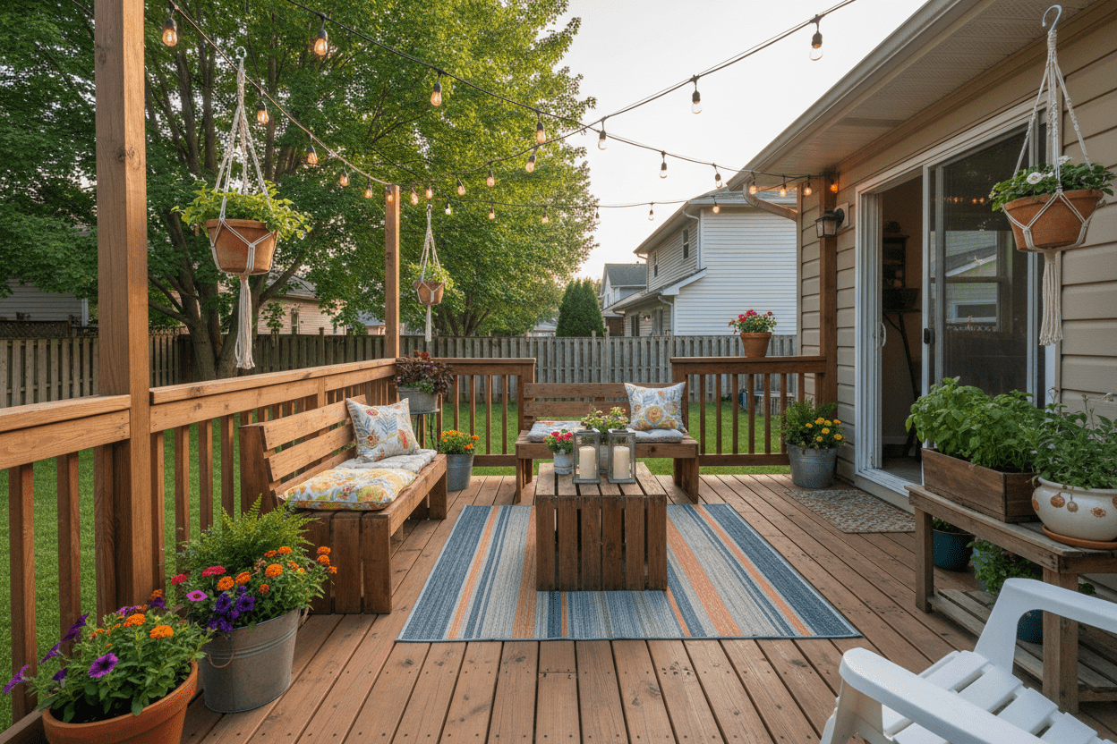 Backyard Deck Ideas on a Budget (2026) | A-DIY