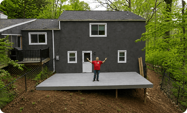 $250 / Pressure Treated (Kiln Dried) Wood Deck Kit - A-DIY