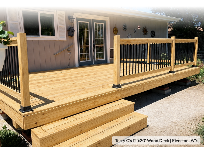 Wood Deck Kit