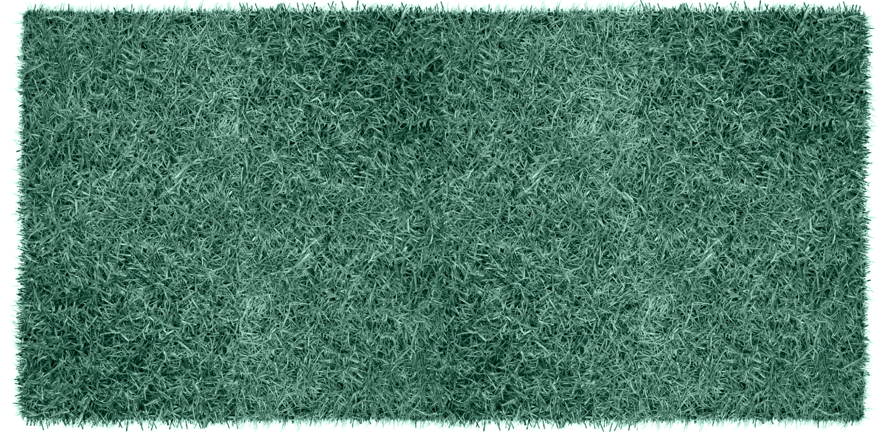 A green grass lawn prepared as a foundation for a build your own deck kit installation.