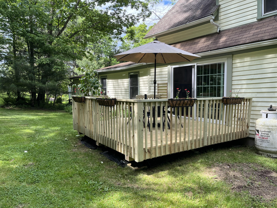 Wood Deck 12x12