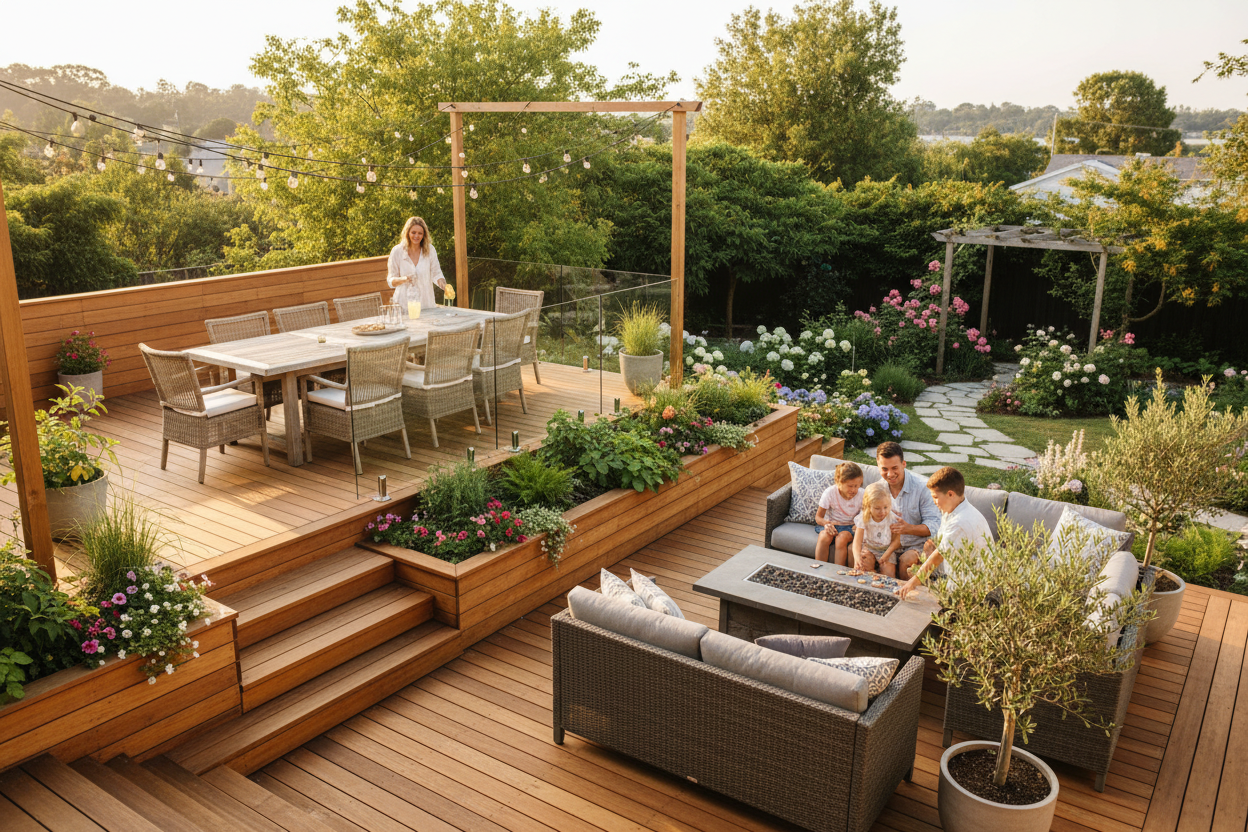 Backyard Decks: Pro-Grade DIY Deck Kits | A-DIY